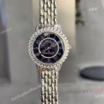 Luxury Replica Jaeger LeCoultre Rendez-Vous Moon Big Diamond Bezel Lady Watches